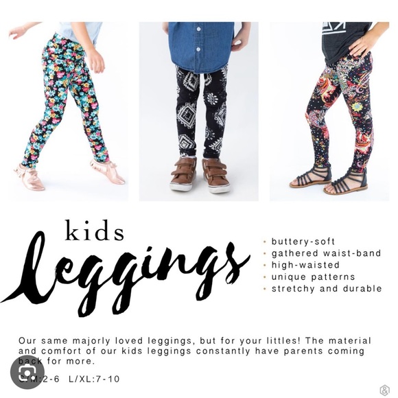 KIDS RUFFLE TUNIC & LEGGINGS SET - Picture 3 of 3